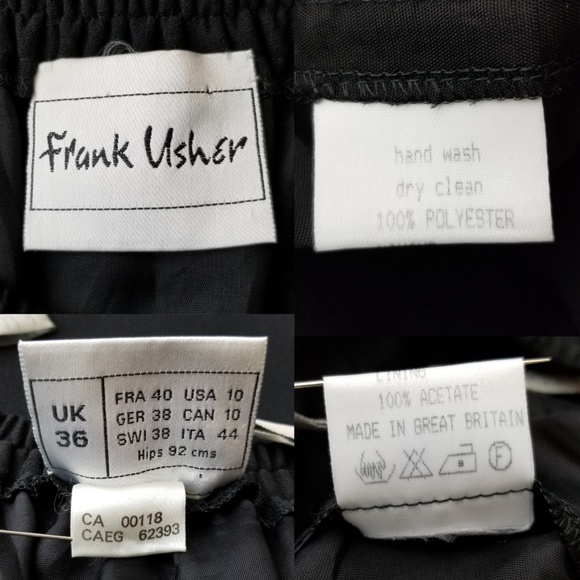 SOLD🌈1980s Frank Usher tulip hem skirt - Picture 7 of 7